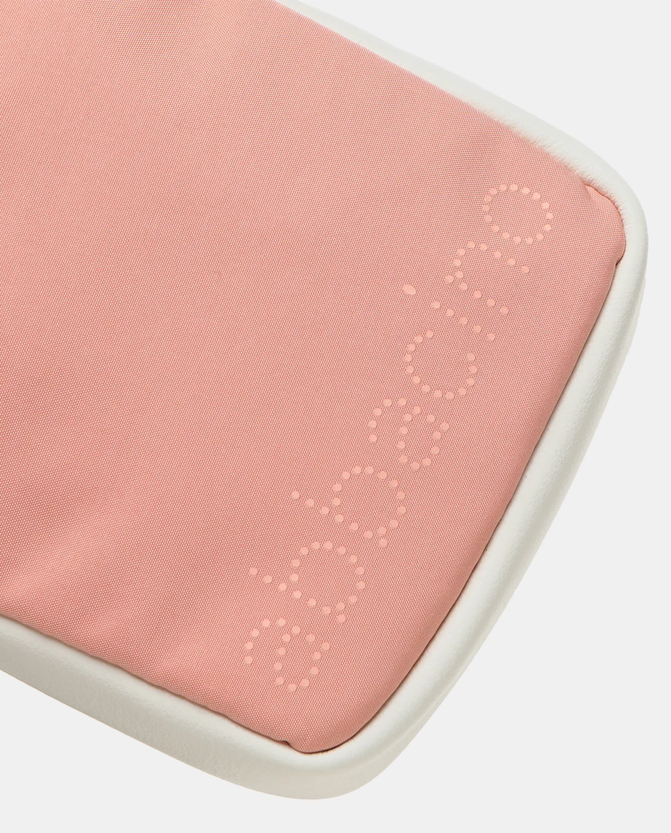 Bolso para el móvil en tejidos reciclados coral - Imagen 7