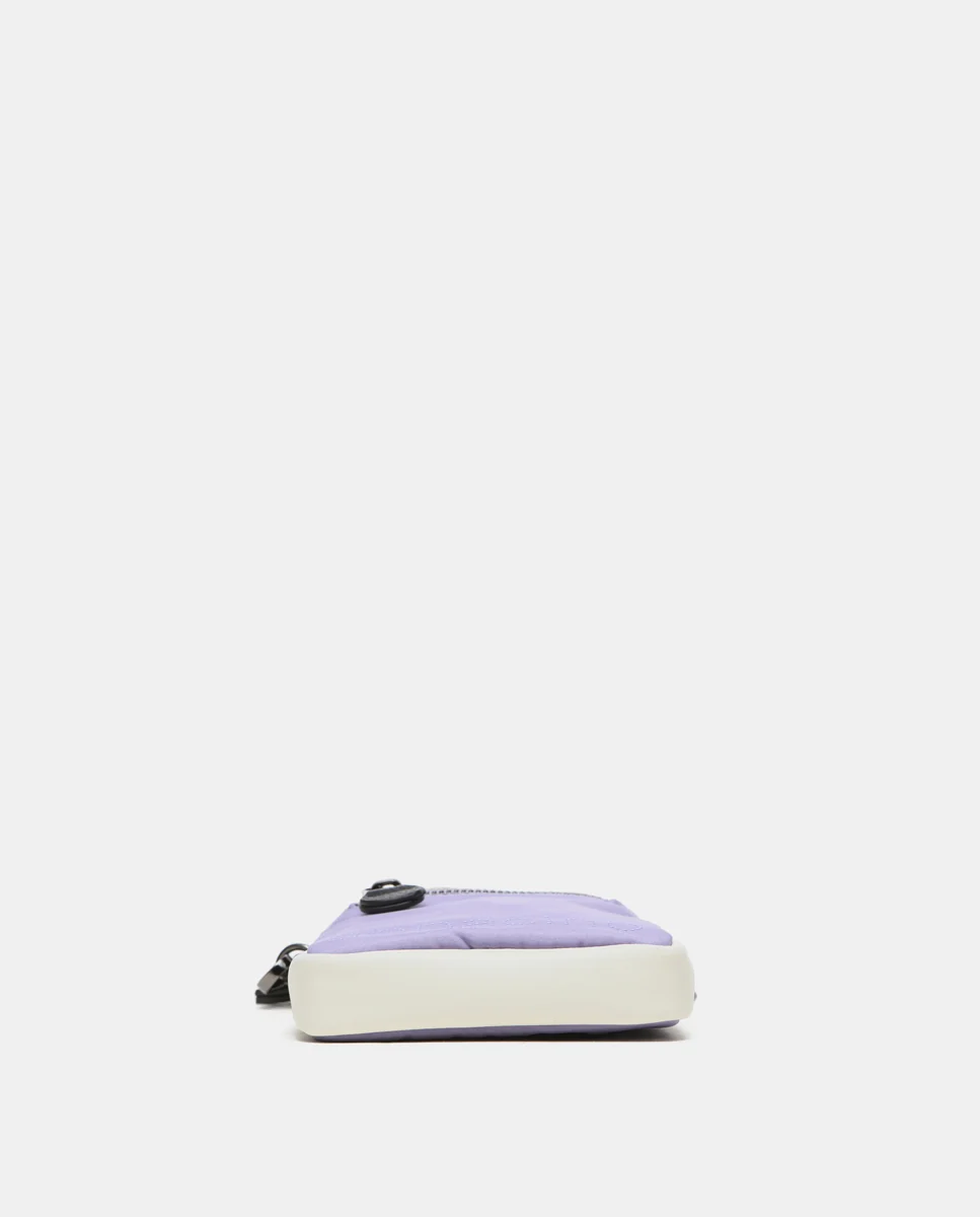 Bolso para el móvil en tejidos reciclados lavanda - Imagen 5