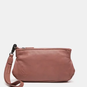 Neceser en piel rosa