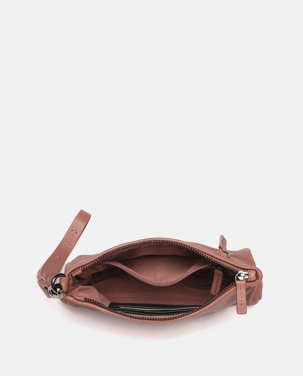Neceser en piel rosa - Imagen 3