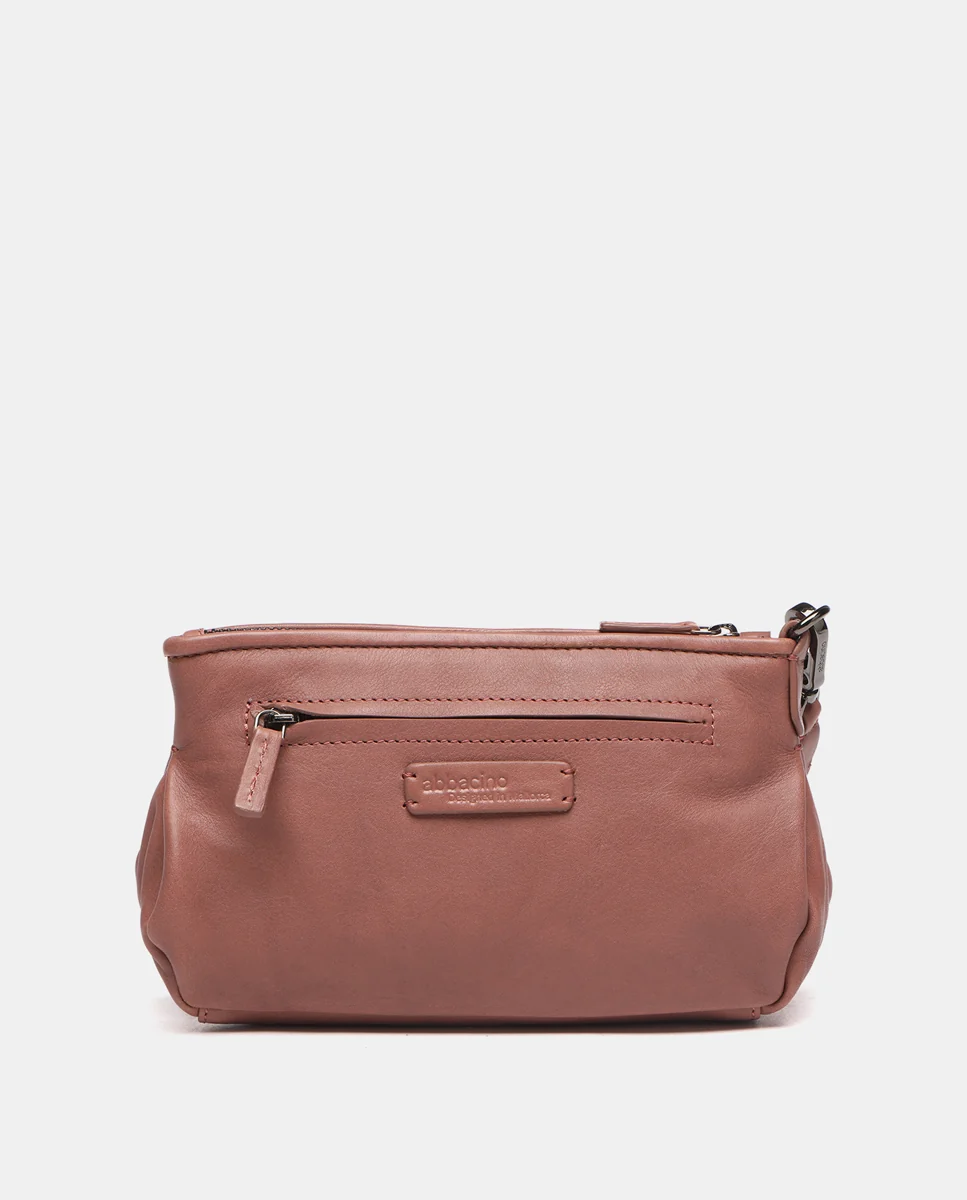 Neceser en piel rosa - Imagen 4