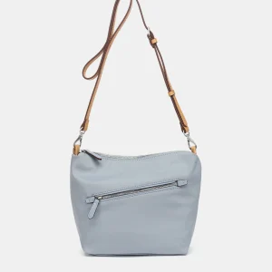 Organizador en materiales reciclados azul