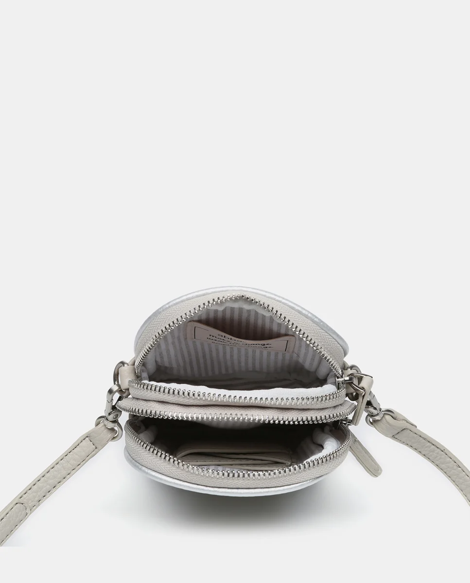 Bolso para el móvil en materiales reciclados gris - Imagen 6