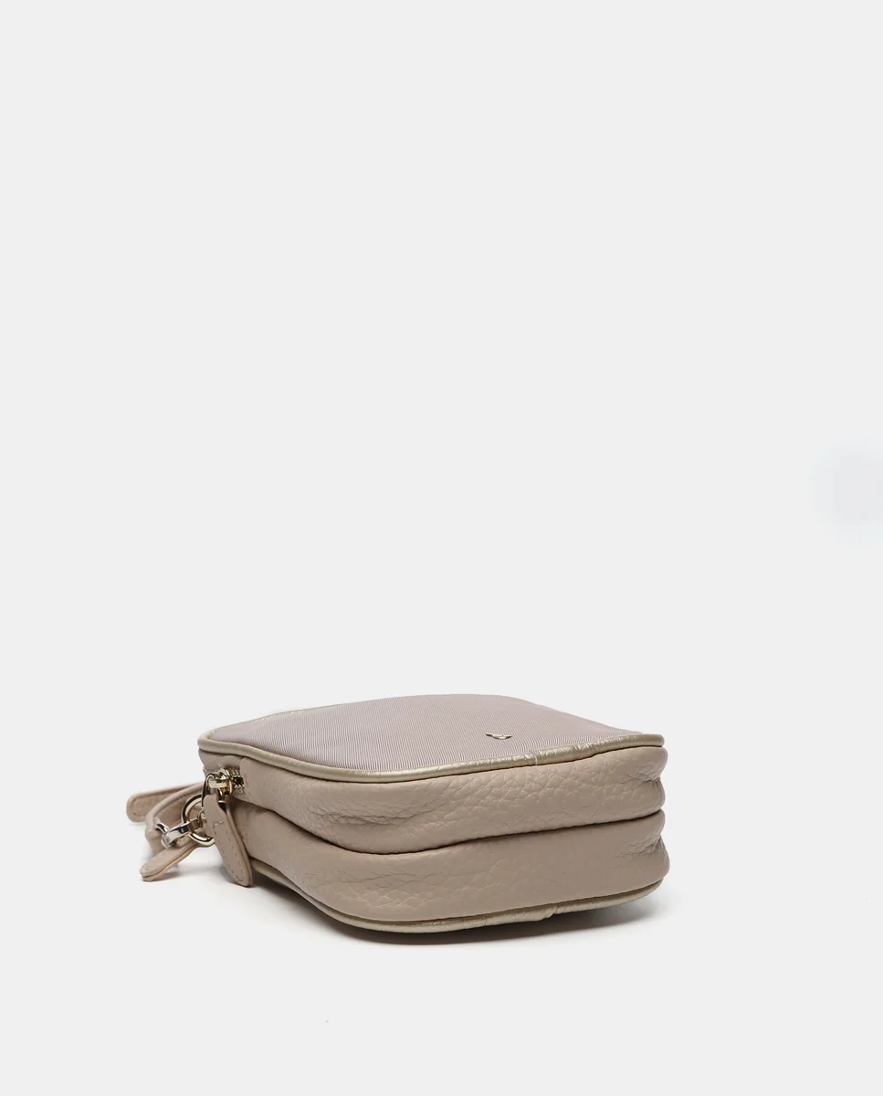 Bolso para el móvil en materiales reciclados beige - Imagen 5