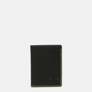 Cartera de hombre de piel con protección RFID en negro