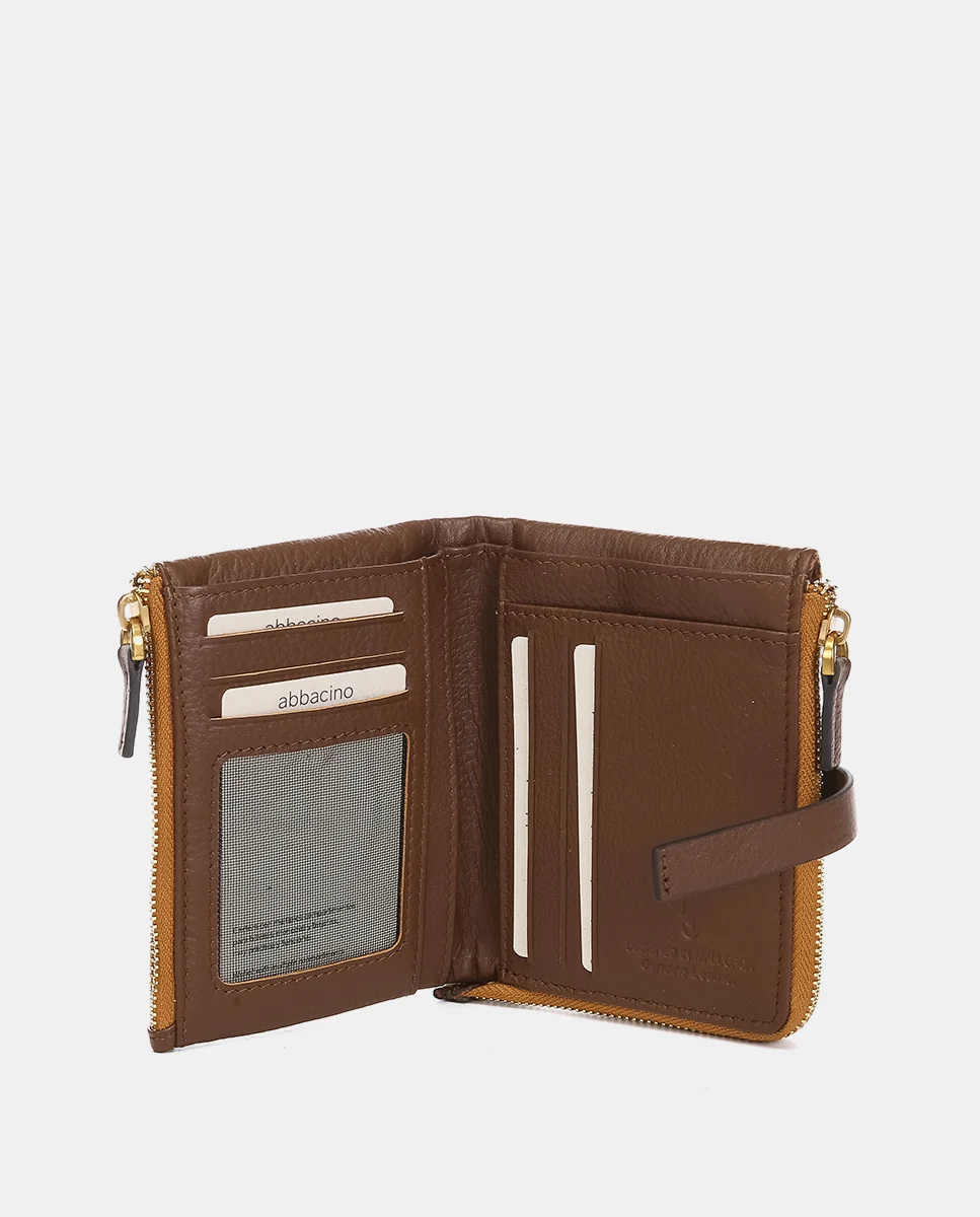 Cartera pequeña en nylon ámbar - Imagen 3