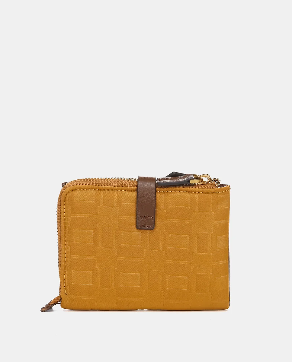 Cartera pequeña en nylon ámbar - Imagen 4