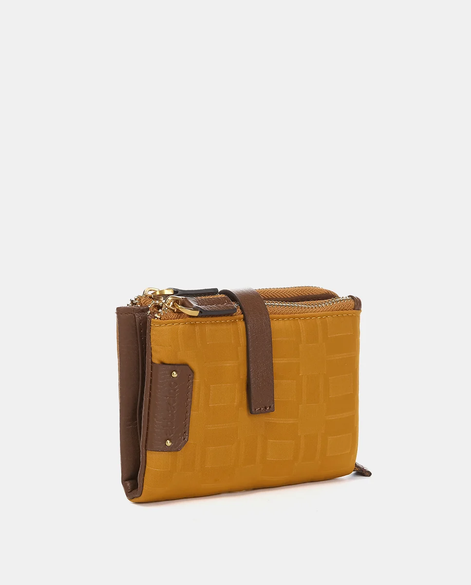 Cartera pequeña en nylon ámbar - Imagen 5