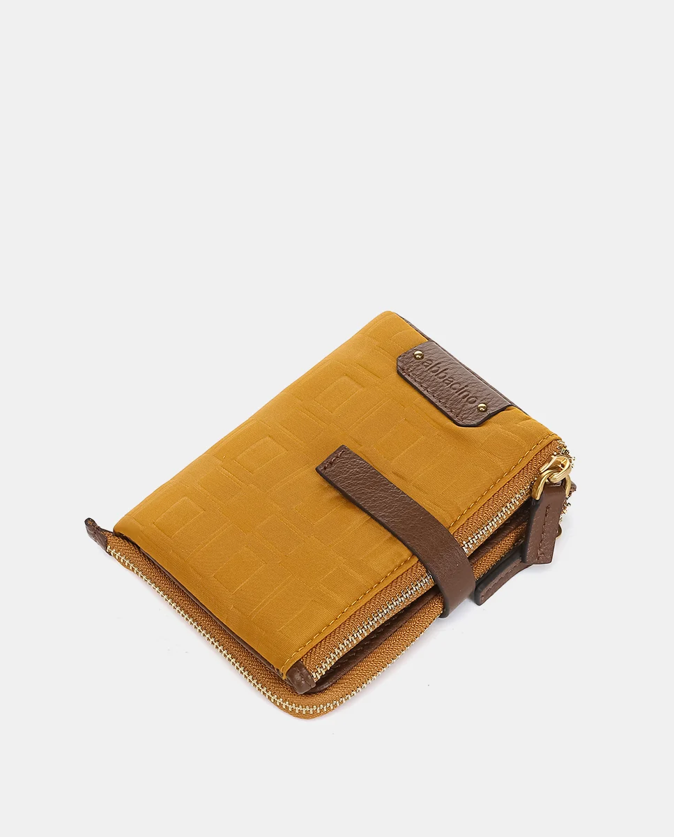 Cartera pequeña en nylon ámbar - Imagen 6