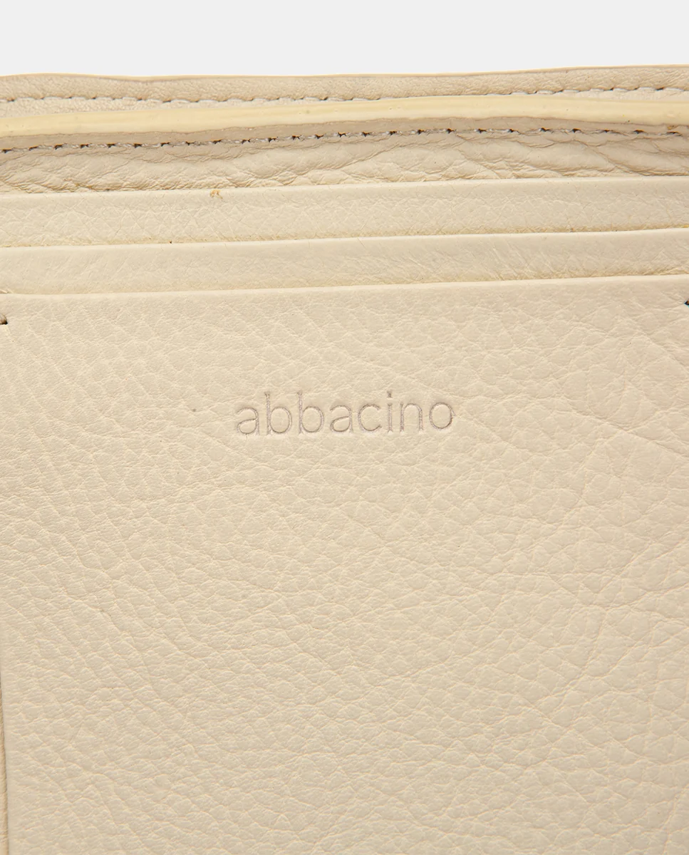 Bolso para móvil de piel beige - Imagen 7