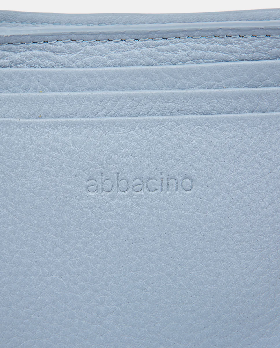 Bolso para móvil de piel azul claro - Imagen 7