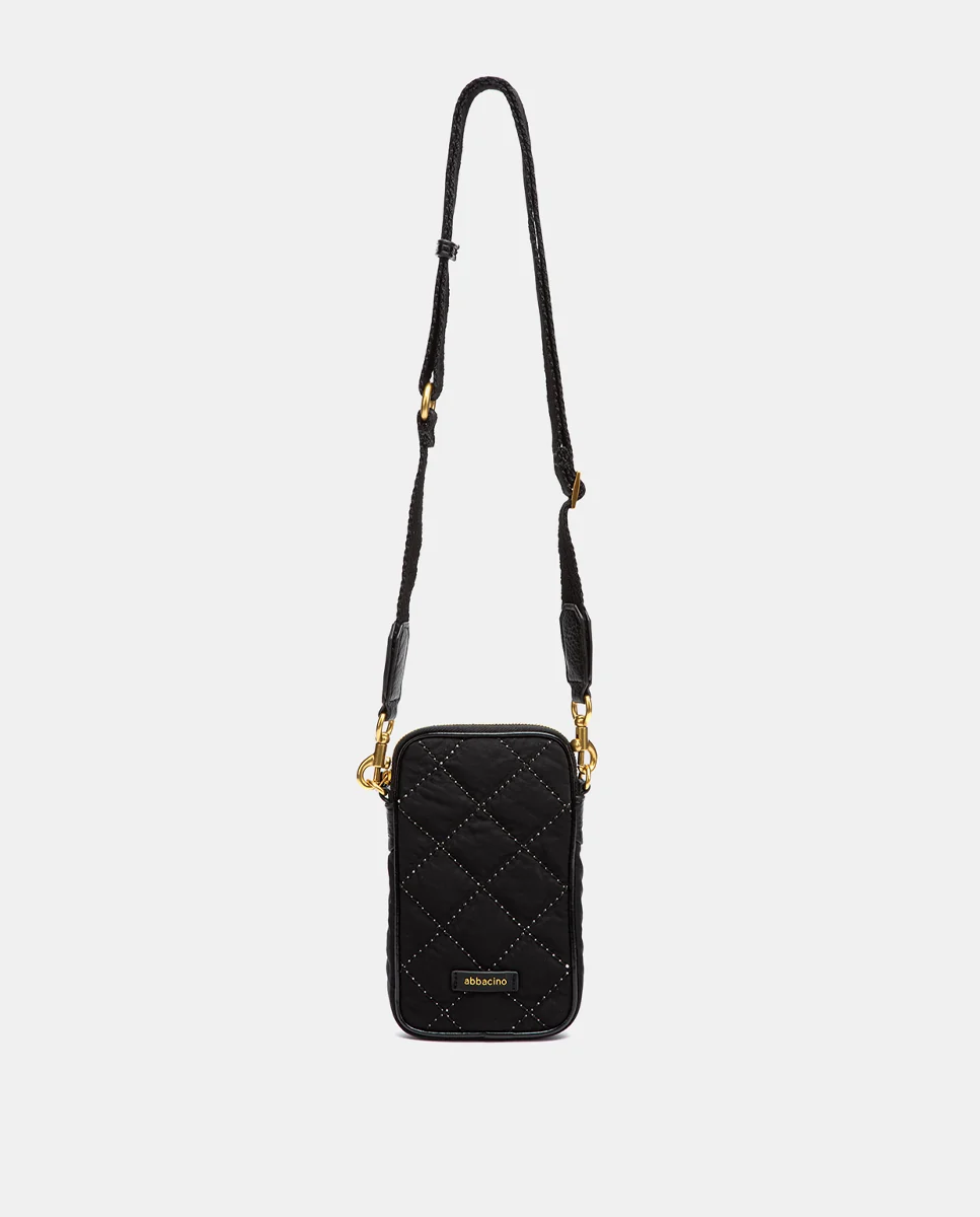 Bolso para móvil acolchado negro - Imagen 2