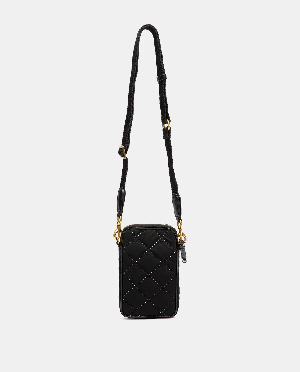Bolso para móvil acolchado negro - Imagen 4