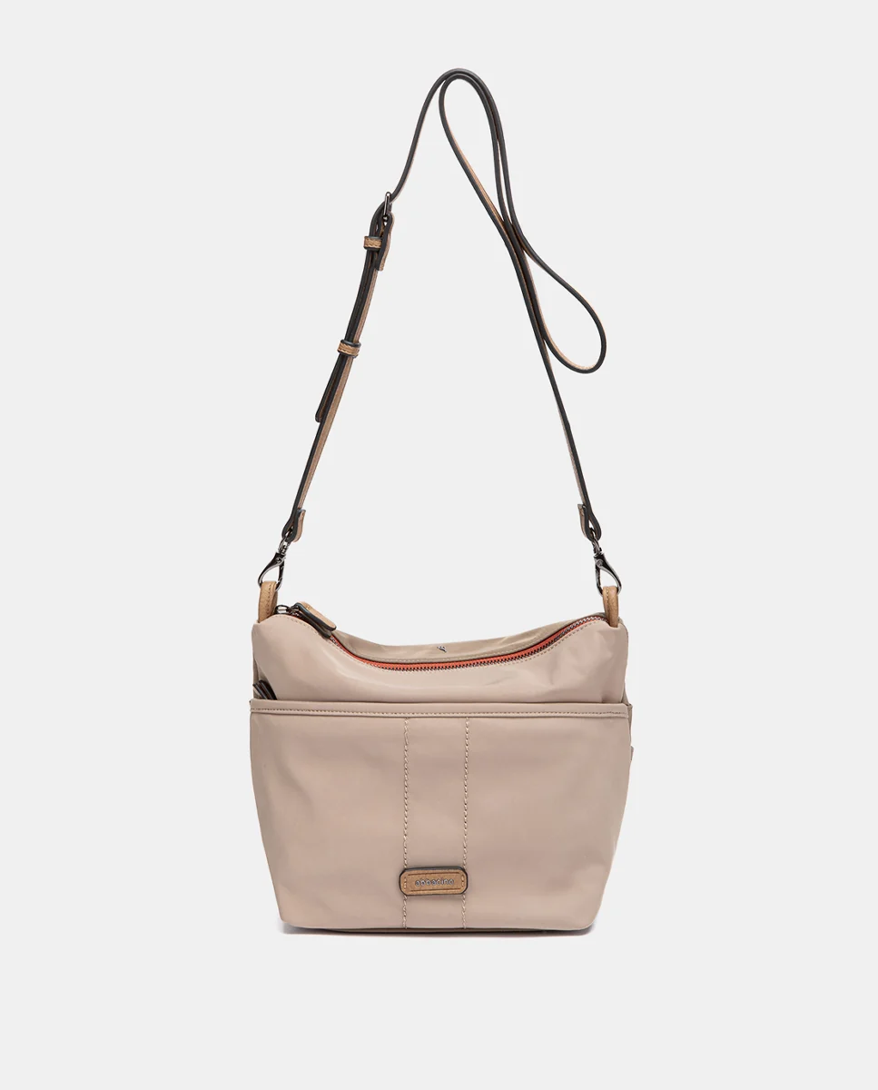Organizador en materiales reciclados beige - Imagen 2