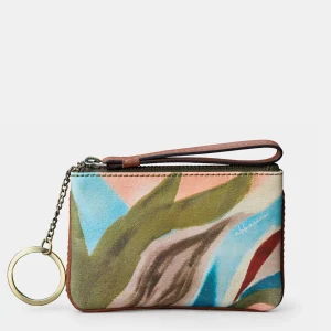 Monedero de mujer en piel estampada