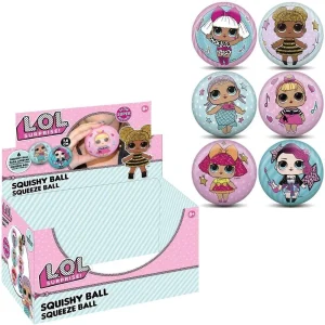 DISPLAY 24 TOALLA SQUISHY BALL LOL SURPRISE 30X30