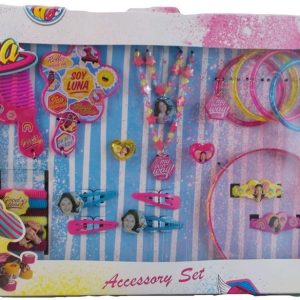 SET ACCESORIOS CABELLO 25PZ SOY LUNA DISNEY