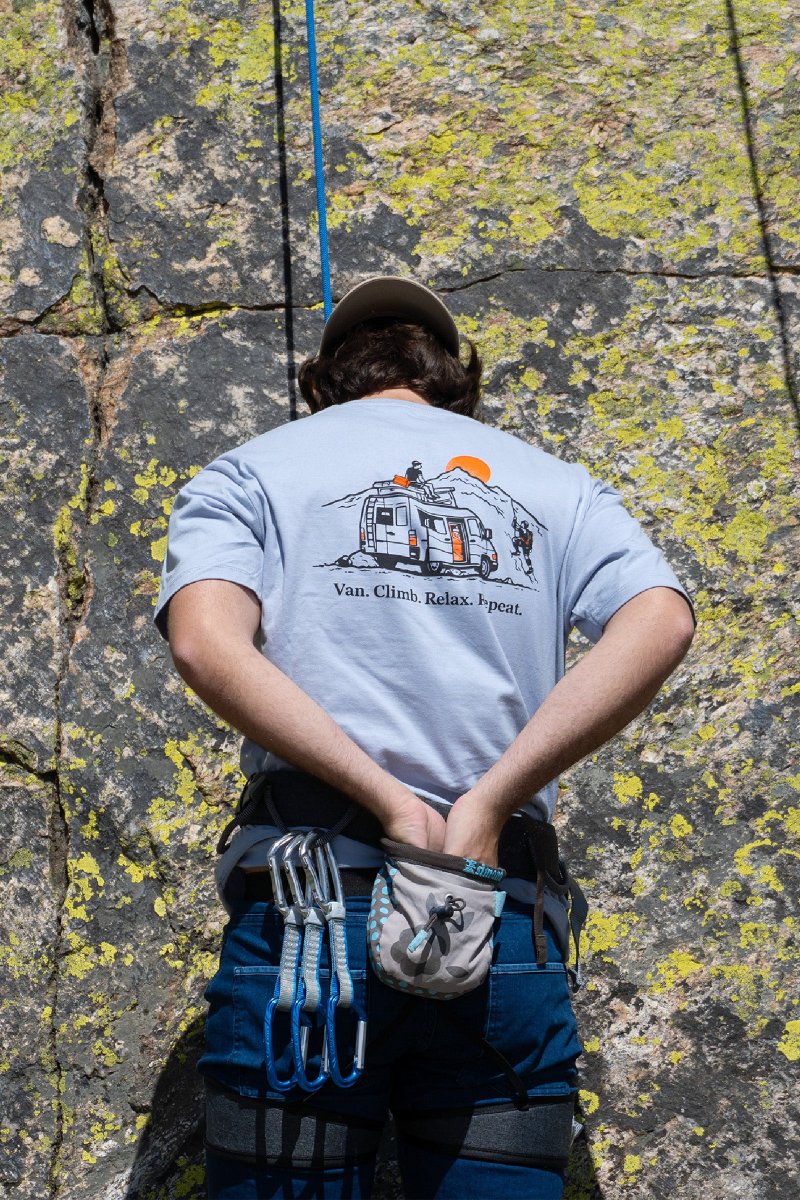 Camiseta Escalada Nomad Blue Unisex - Imagen 7