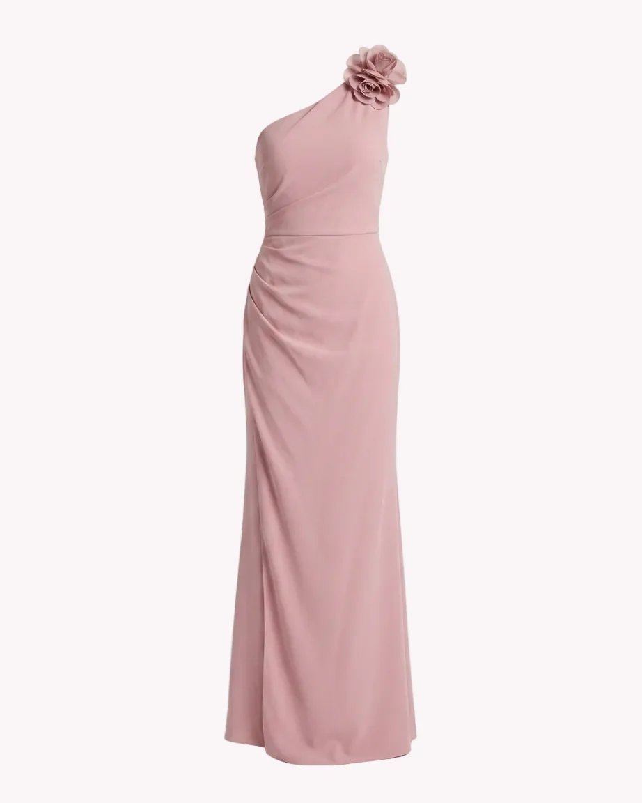 Vestido Rosaura Rosa palo - Imagen 2