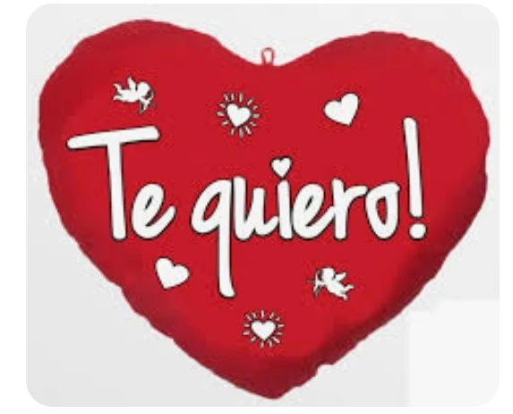 COJIN 38CM. CORAZON TE QUIERO SAN VALENTIN PREMIUM