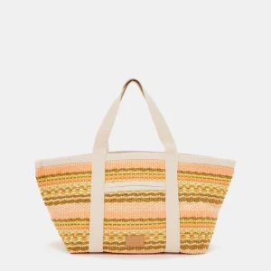 Bolsa de playa en tonos amarillos