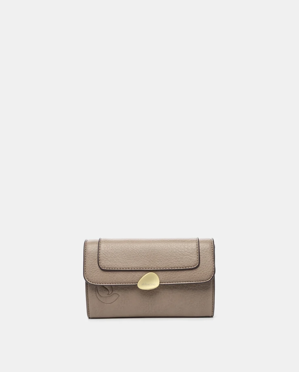 Bandolera en materiales reciclados taupe - Imagen 5