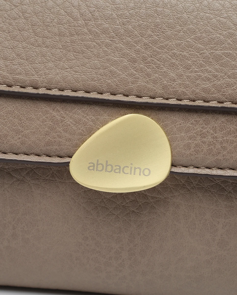 Bandolera en materiales reciclados taupe - Imagen 9