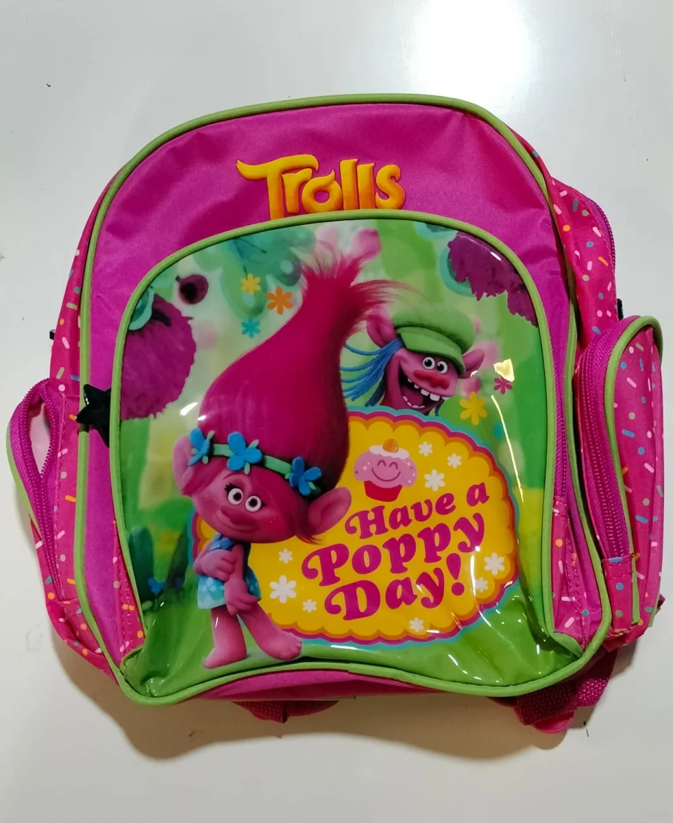 MOCHILA GUARDERIA TROLLS CUPCAKE