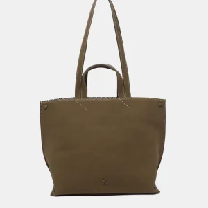 Bolso shopper en materiales reciclados verde