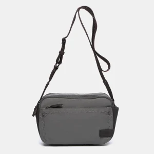 Bandolera en materiales reciclados gris