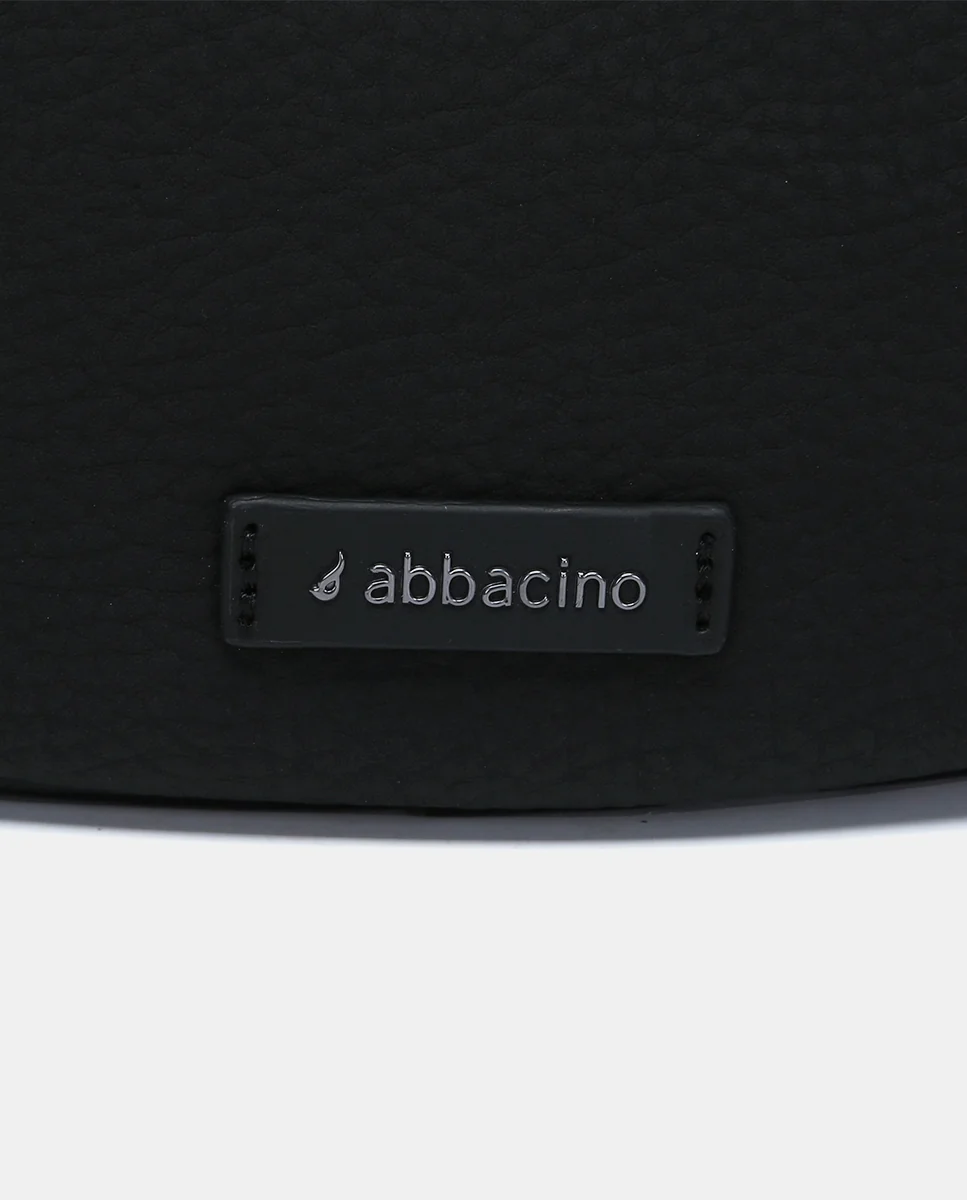 Bolso de hombro en materiales reciclados negro - Imagen 8