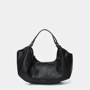 Bolso de mano en materiales reciclados negro