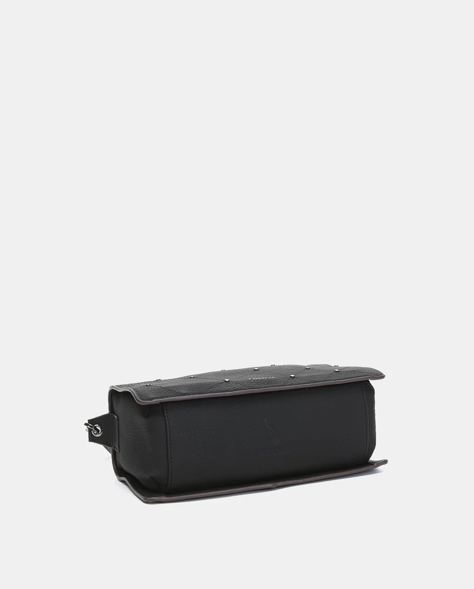 Bolso de hombro en materiales reciclados negro - Imagen 6