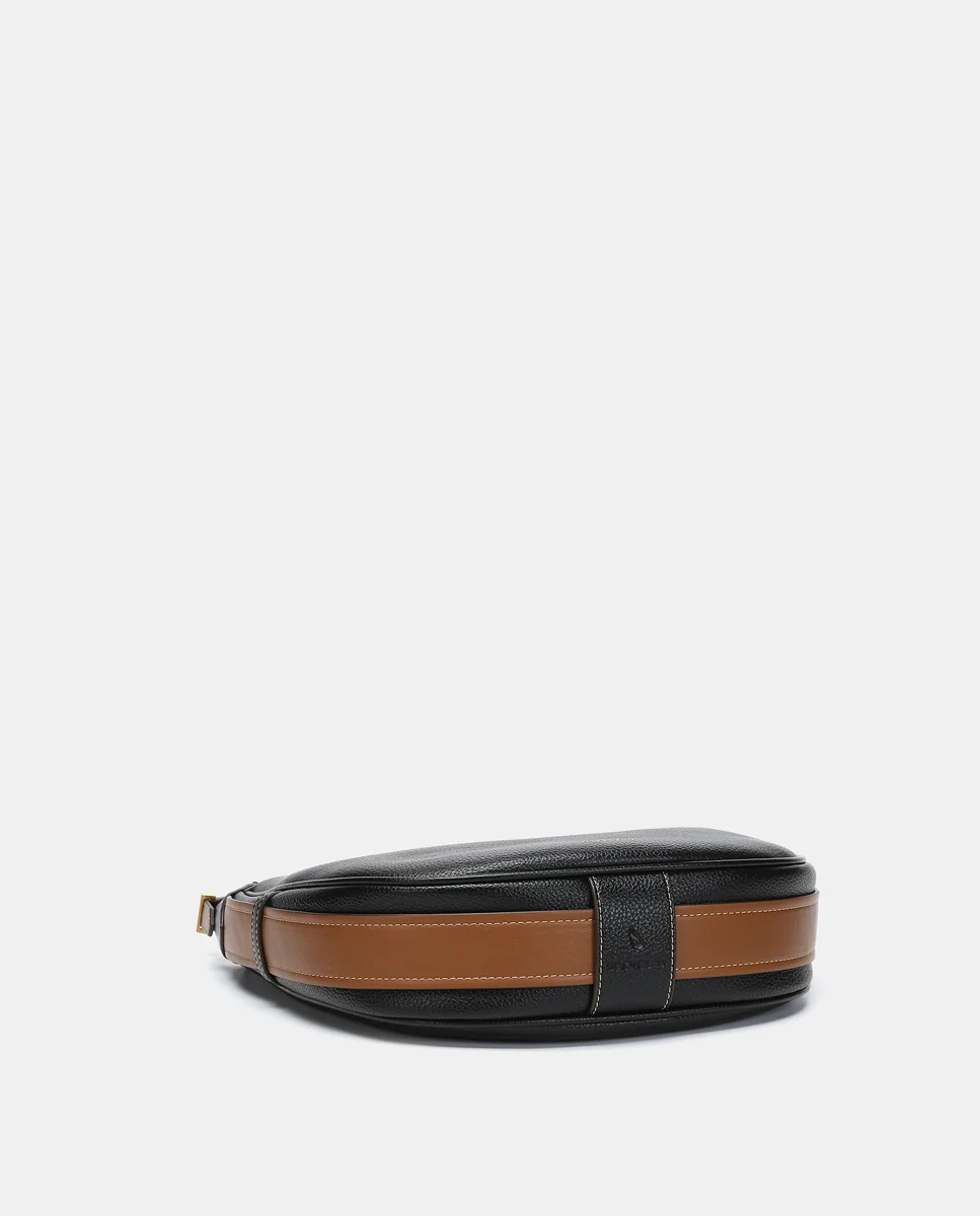 Bolso de hombro en materiales reciclados negro - Imagen 6