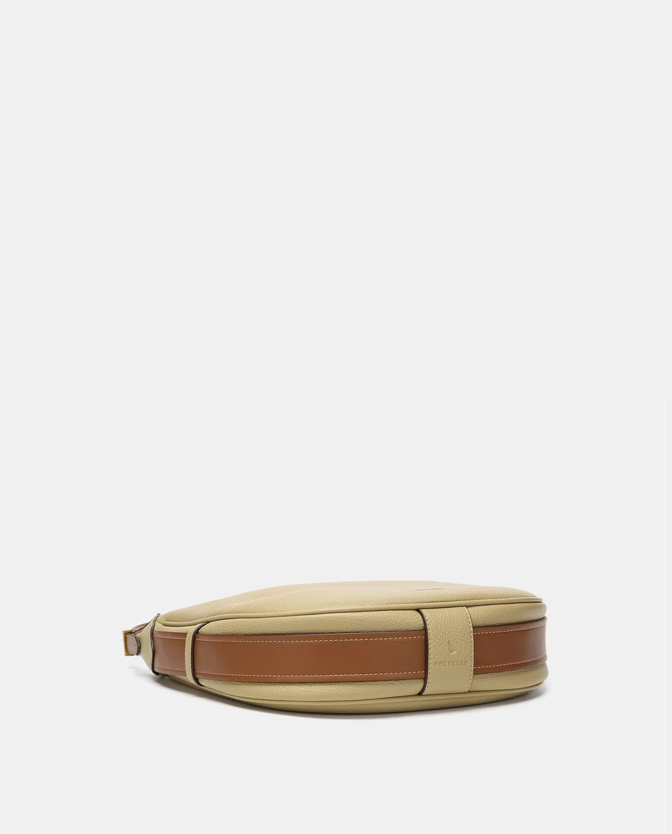 Bolso de hombro en materiales reciclados amarillo - Imagen 7