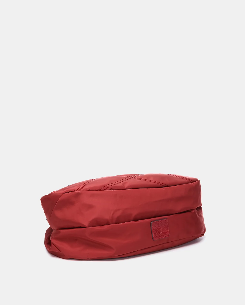 Bolso de hombro en materiales reciclados rojo - Imagen 5