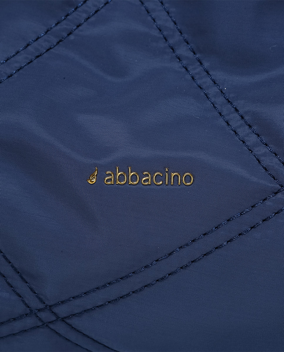 Bolso de hombro en materiales reciclados azul - Imagen 7