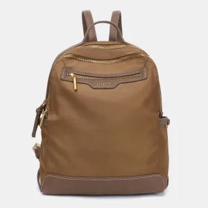 Mochila en materiales reciclados camel