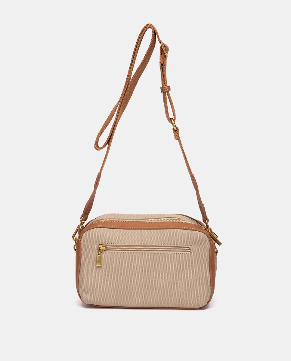 Bandolera pequeña camel - Imagen 4