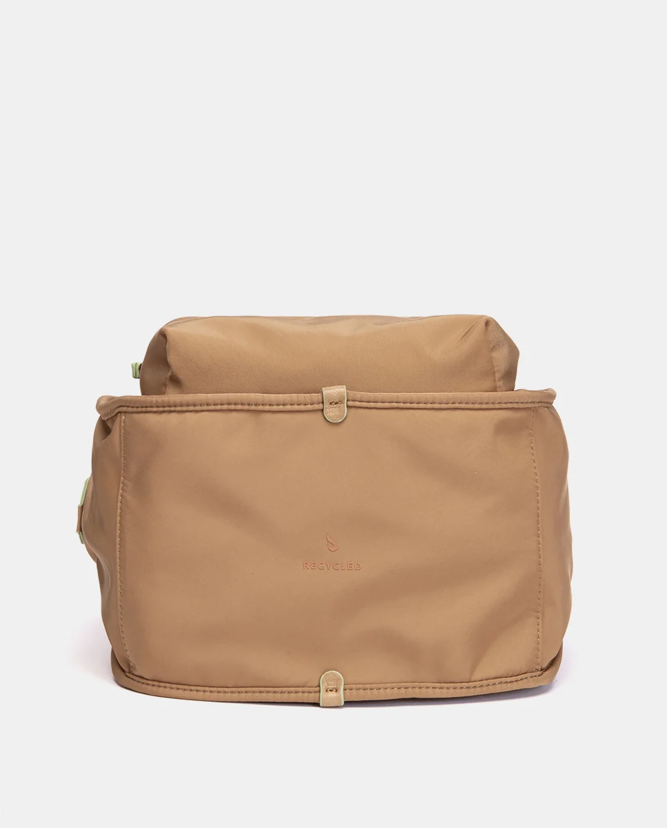 Mochila en tejido camel - Imagen 5