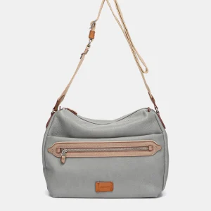 Bandolera gris