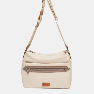 Bandolera beige