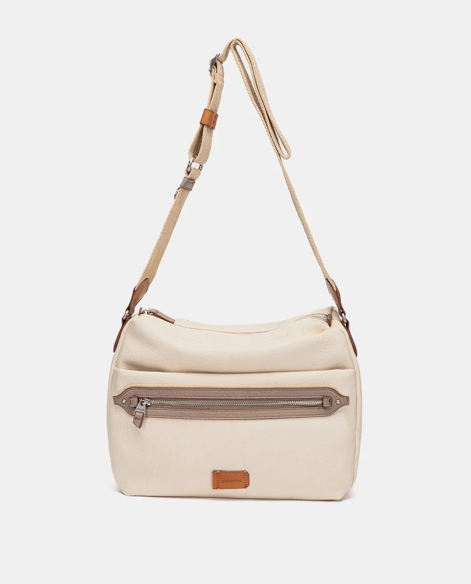 Bandolera beige - Imagen 2