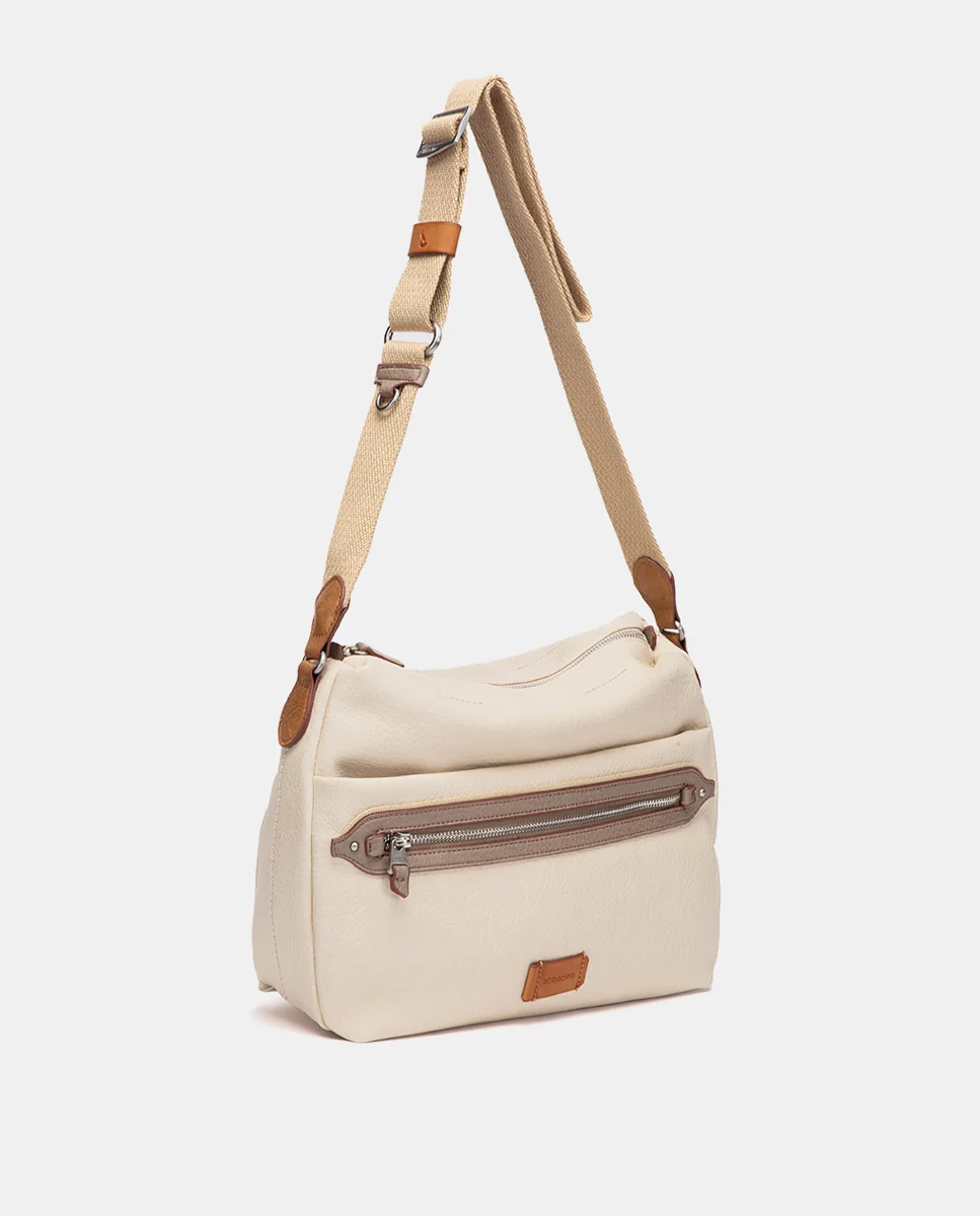 Bandolera beige - Imagen 3