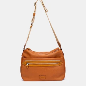 Bandolera cognac