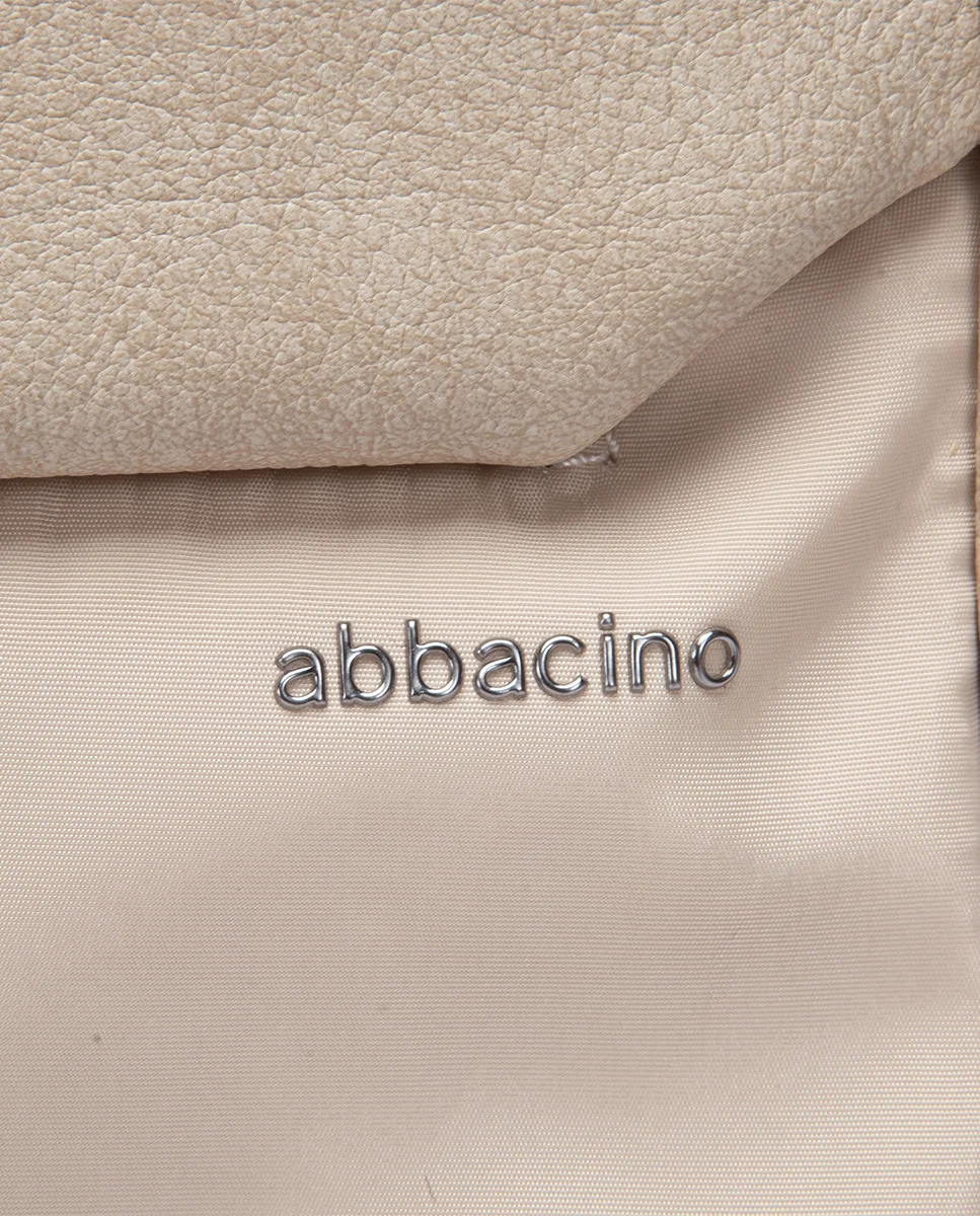 Mochila en tejido beige - Imagen 7