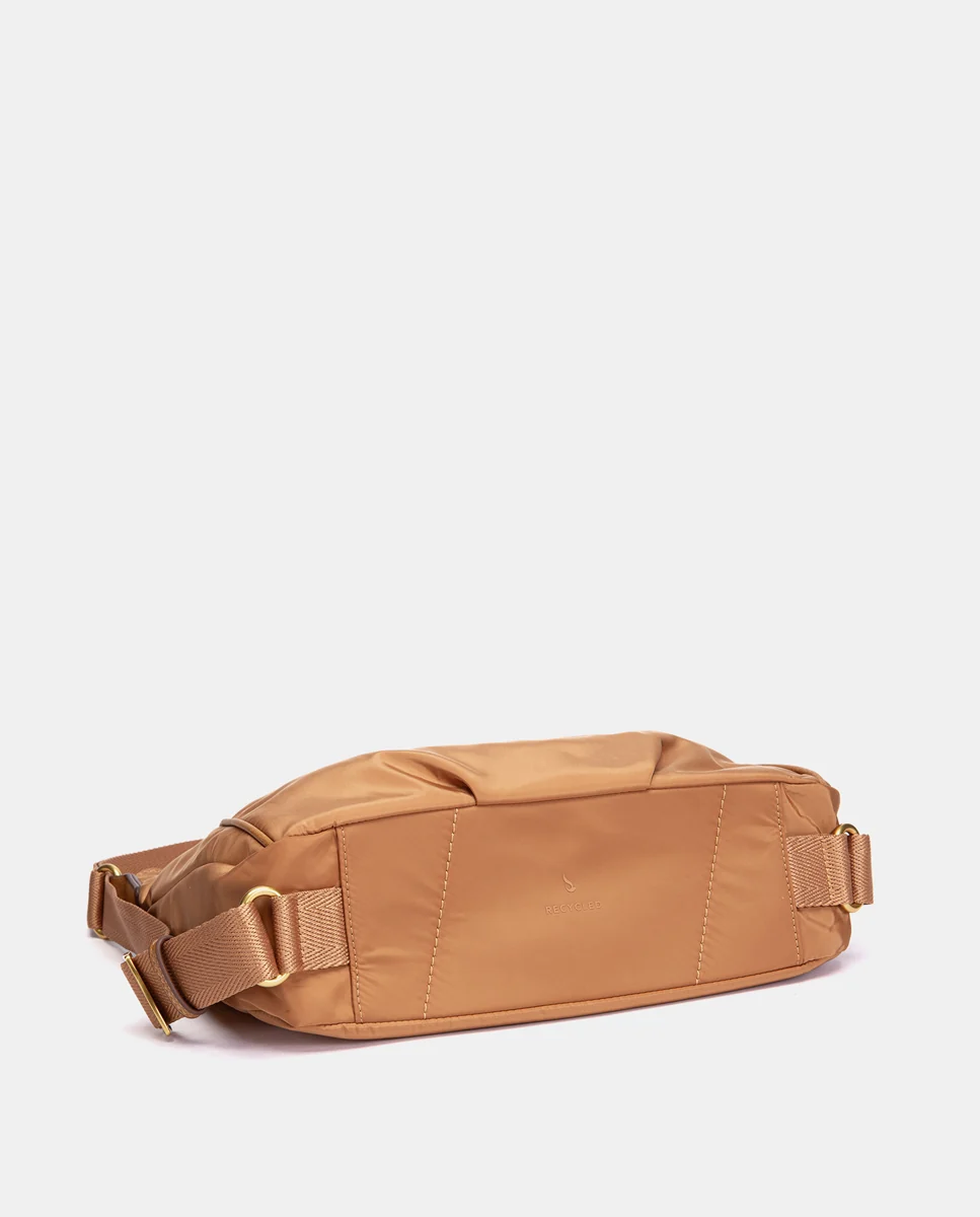 Bolso multifuncional en tejido cognac - Imagen 6