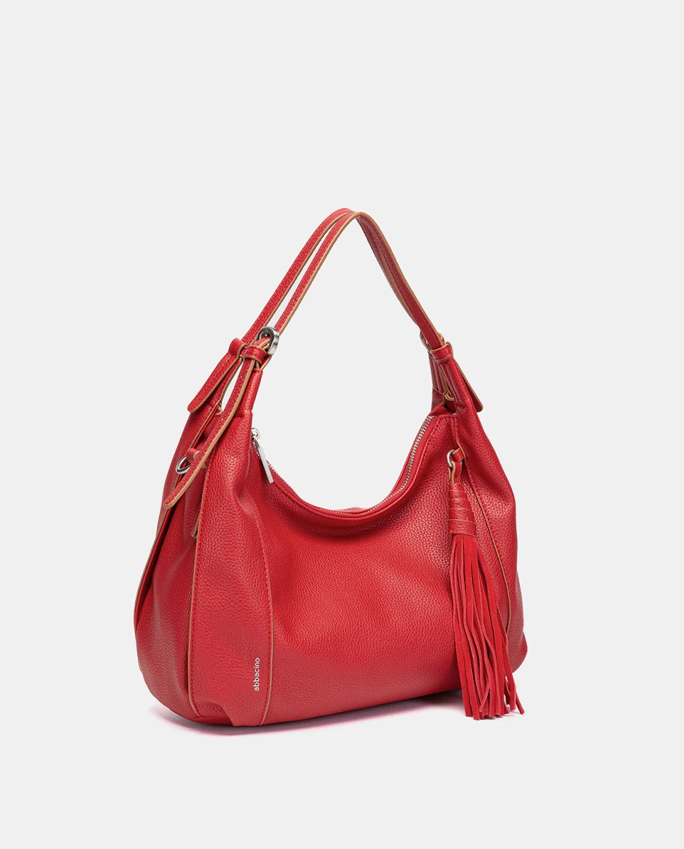 Bolso de hombro rojo - Imagen 3