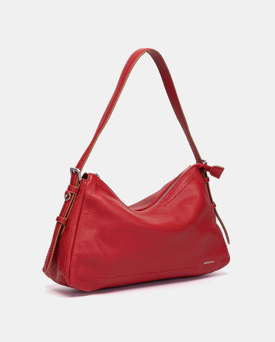 Bolso de hombro rojo - Imagen 3