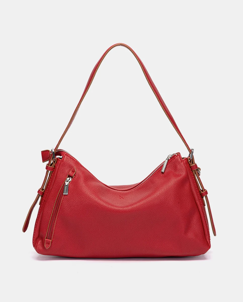 Bolso de hombro rojo - Imagen 4